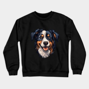 My dog is a real AUSS Crewneck Sweatshirt